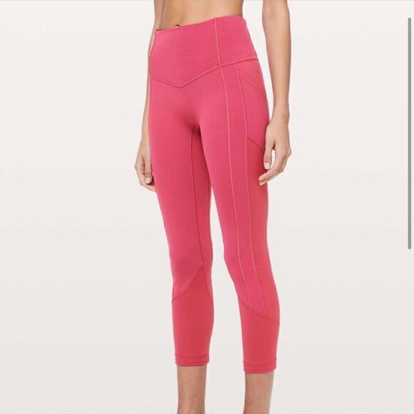 Lululemon All The Right Places Crop Violet Pink - Picture 15 of 15